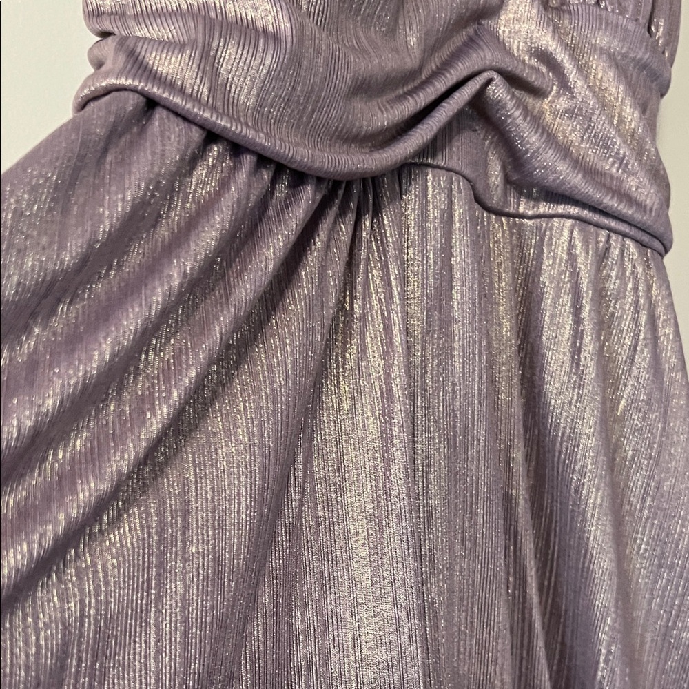 Wild Fable Shimmering Lavender Mini Dress - Picture 3 of 6